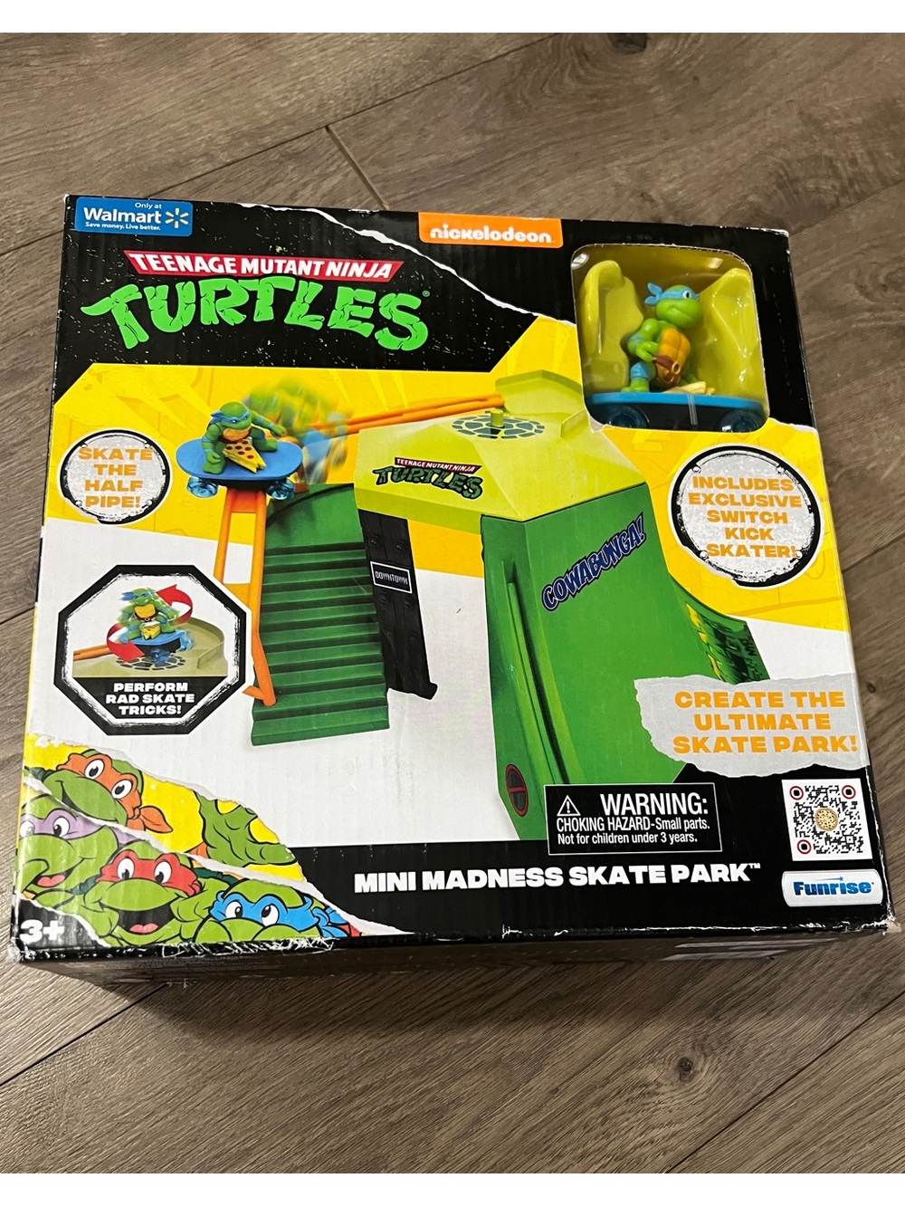 Teenage Mutant Ninja Turtles Mini Madness Skate Park New